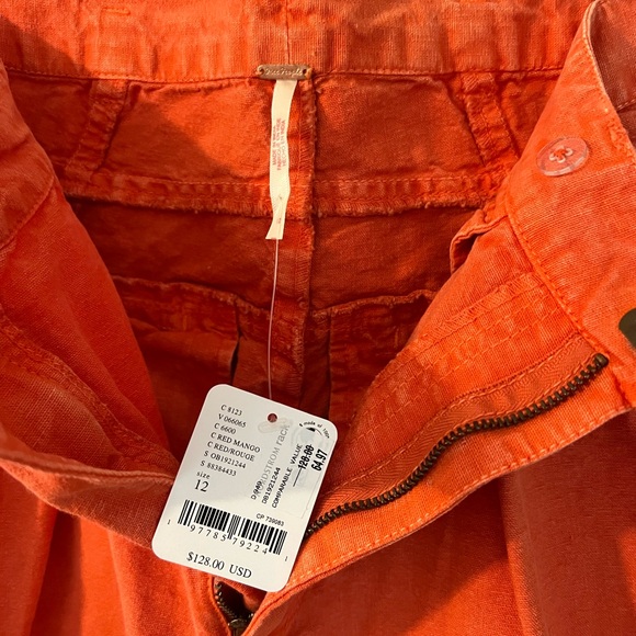 Free People wide leg cropped pants - Picture 4 of 5